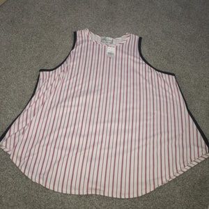 Flowy striped halter top